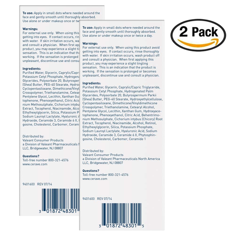 2 Pack 1 Ounce Hydrating Serum Fragrance Free Y779