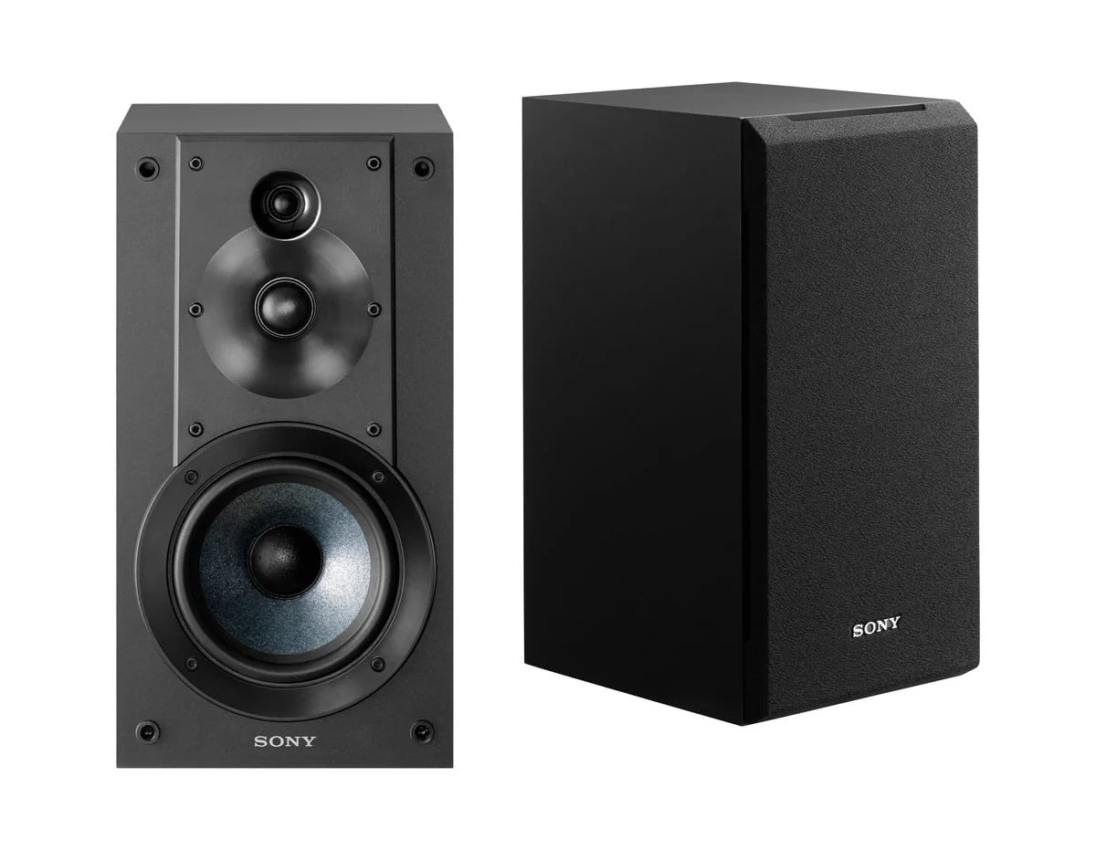 Black Stereo Bookshelf Speakers (Pair) G437572