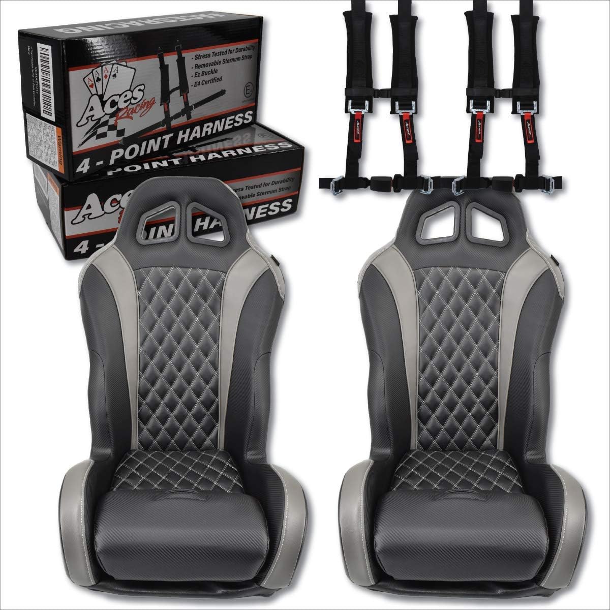 Black Front/Rear Bench Seat G2512