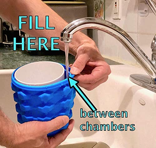 Ice Cube Maker Silicone Bucket with Lid N5402
