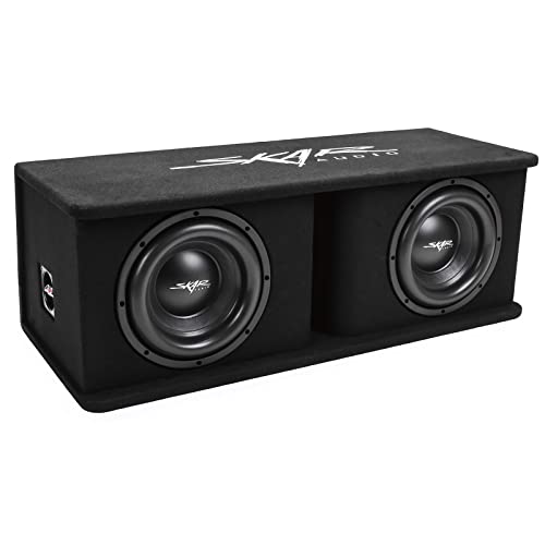 Dual 8" 1400W Loaded Vented Subwoofer Enclosure U8776