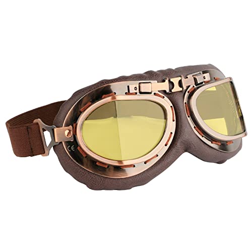 Vintage Pilot Motorcycle Goggles K764685