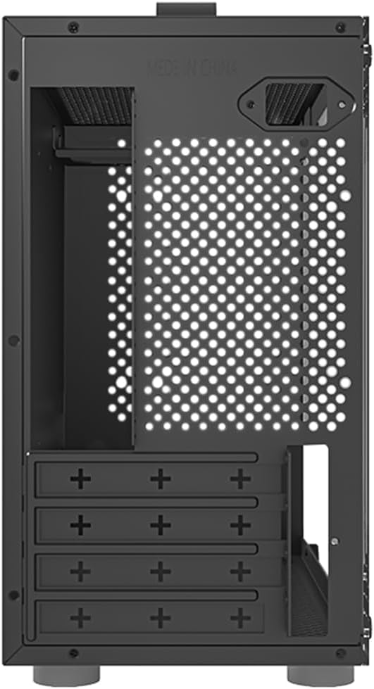 Micro ATX Case with Tempered Glass and 2X 120mm ARGB Fans B555