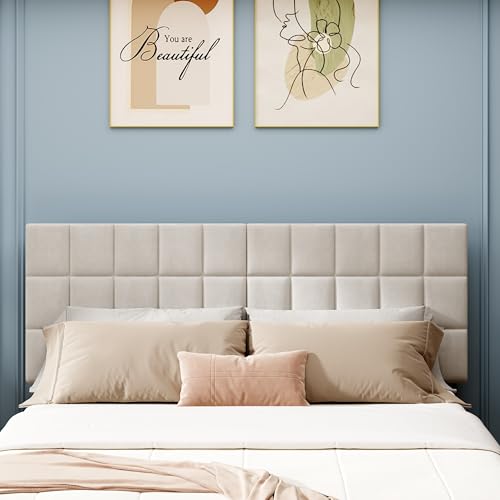 Velvet Upholstered Headboard for King Size Bed C16999