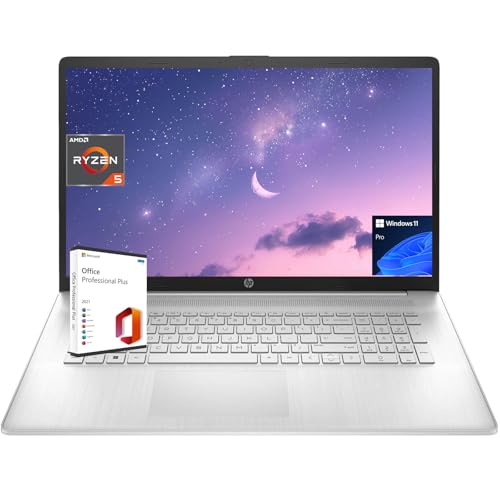 17.3" HD+ Display AMD Ryzen 5 7530U 8GB RAM 256GB SSD Windows 11 Pro Laptop B396239