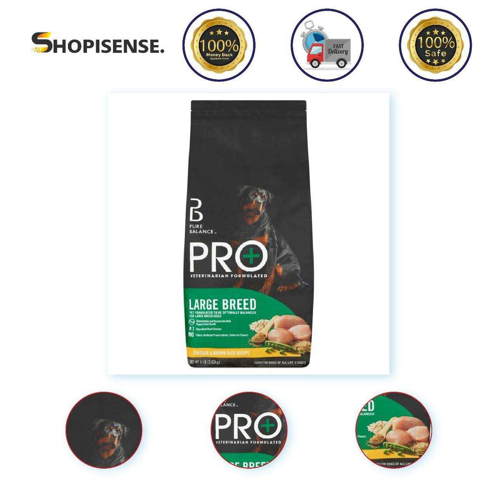 Large Breed Chicken & Brown Rice Recipe Dry Dog Food U326381