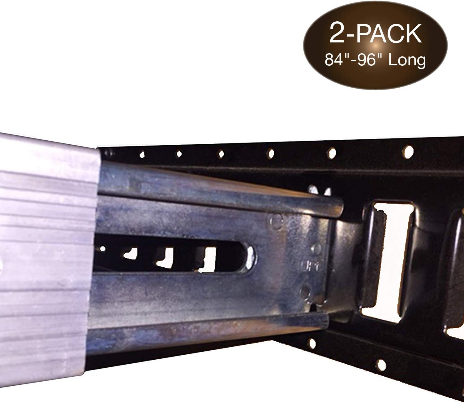 Two Adjustable Aluminum E-Track Decking Beam H9021