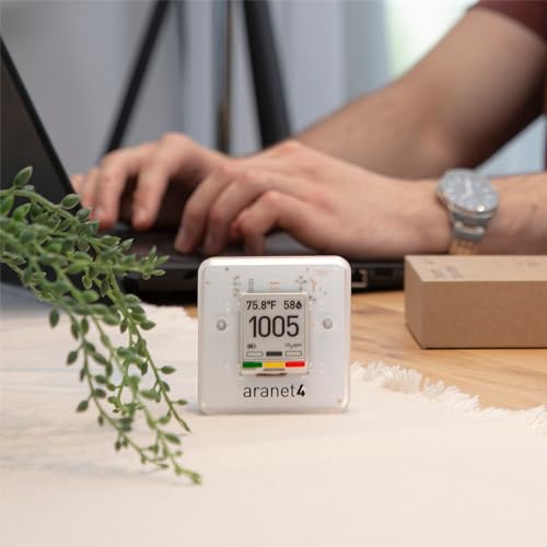 Wireless Indoor Air Quality Monitor with E-Ink Screen K917