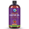 20oz 100% Pure Castor Oil, Cold-pressed, Unrefined, Hexane-free, BPA Free Plastic Bottle X6680
