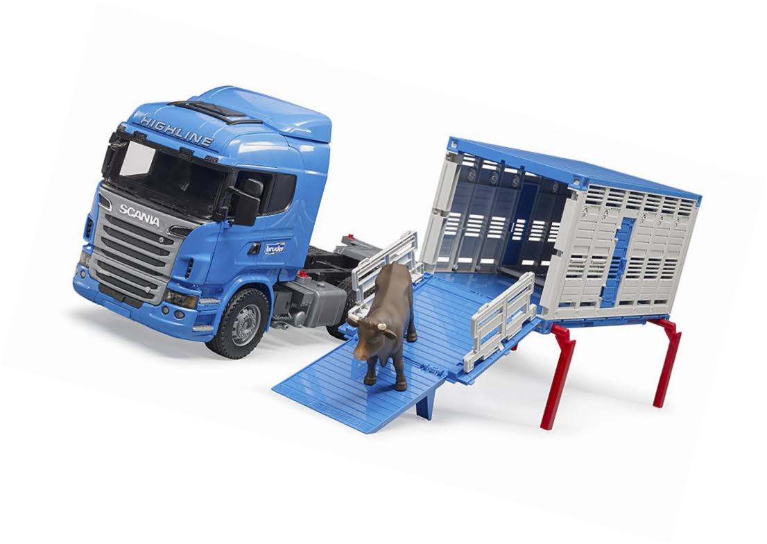 Cattle Transport Truck with 1 Cattle J63193