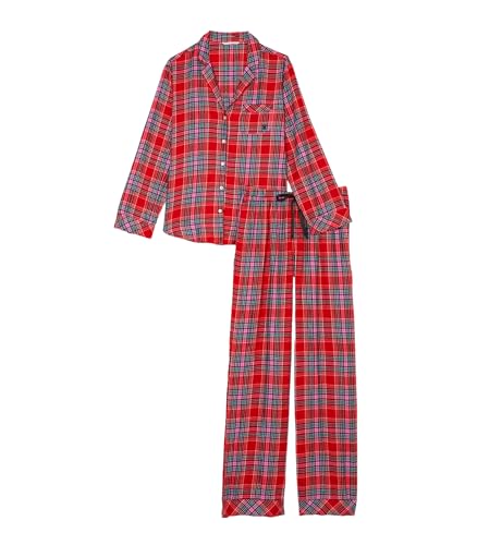 Flannel Long Pajama Set A380