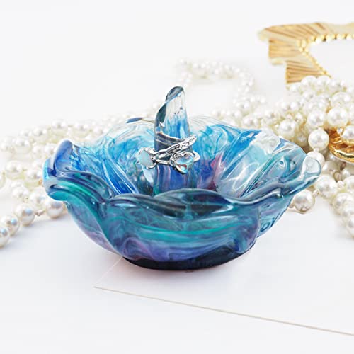 White Resin Mold for Bowl Dish Candle Holder Jewelry Tray L284497