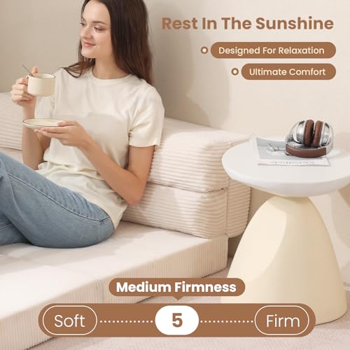 Grey Folding Sofa Bed Q342391