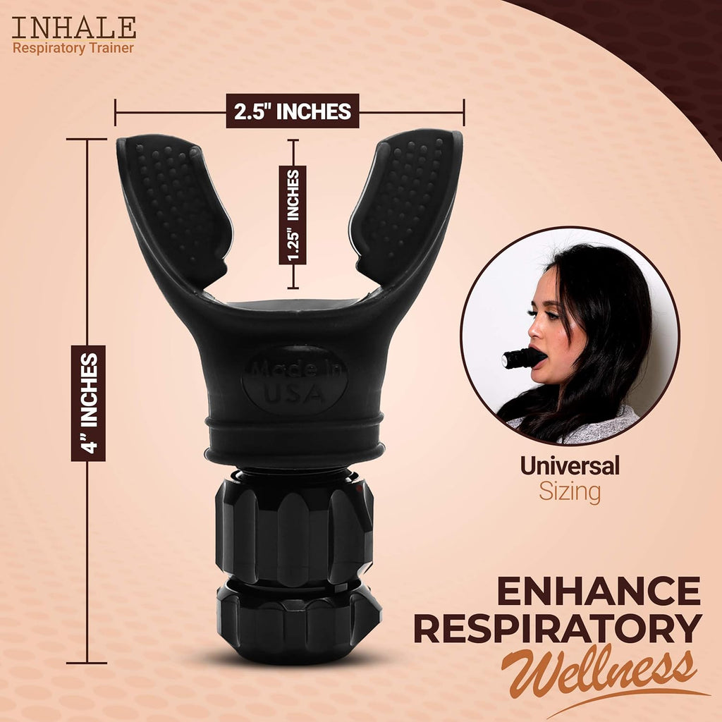Compact Lung Exercise Device with Adjustable Resistance Z5653