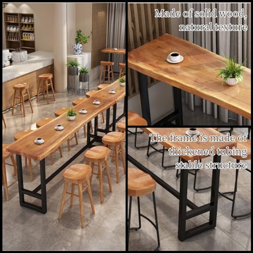 Solid Wood Bar Height Table 160cm long P565656