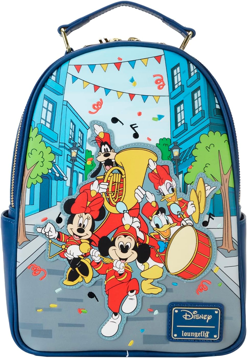 Disney Mickey Mouse Double Strap Shoulder Bag Purse Q967