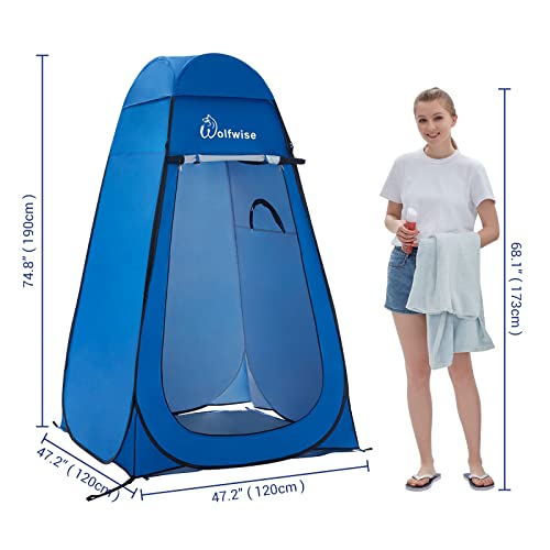 Pop Up Privacy Shower Tent Portable Outdoor Sun Shelter Camp Toilet Changing Dressing Room V211098