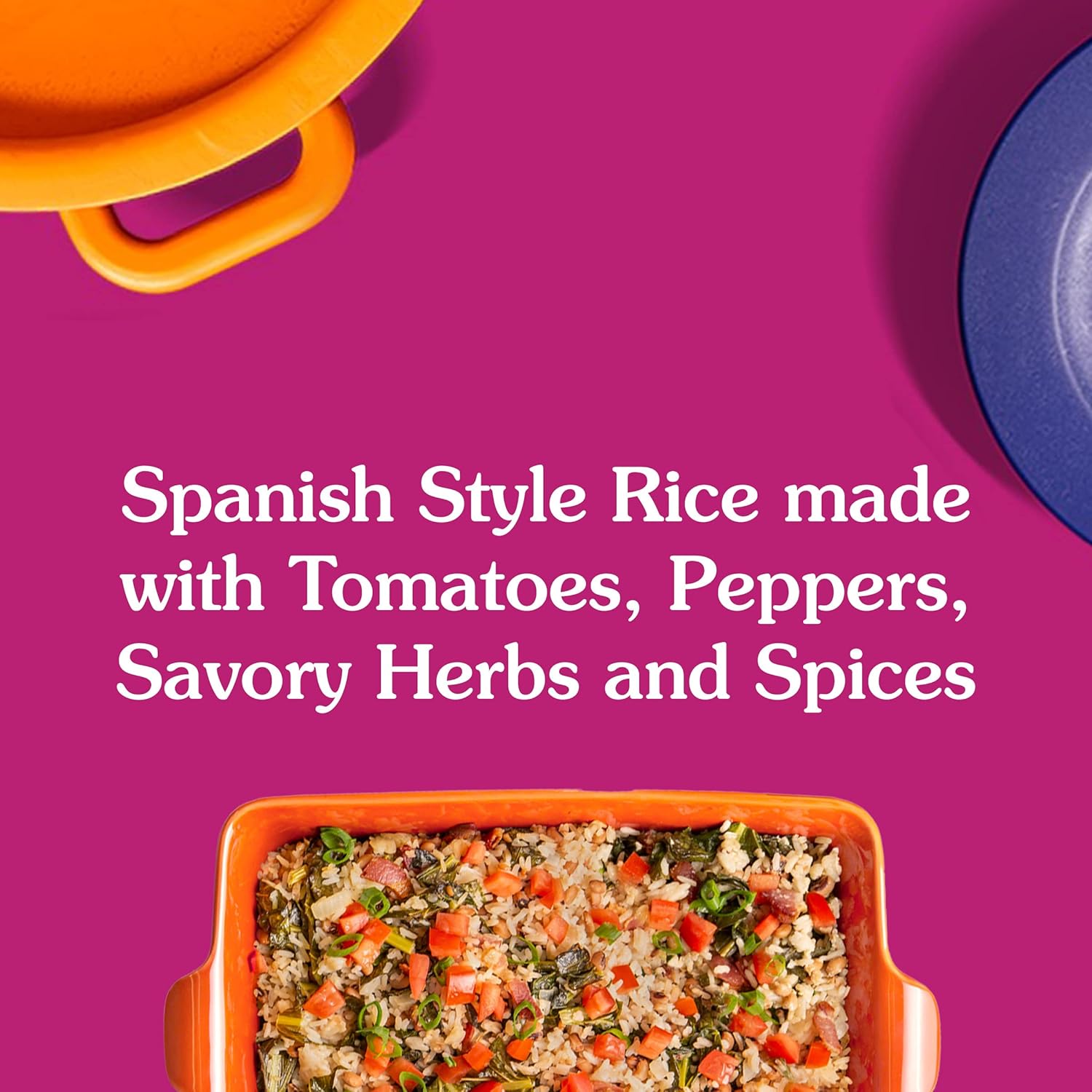 8.8 oz. (6 Pack) Spanish Style Rice W549