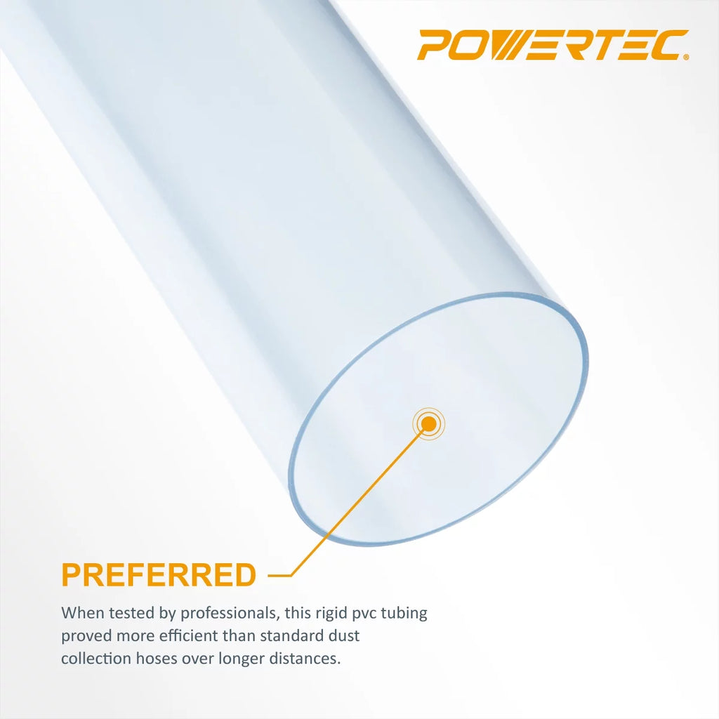 Clear PVC Dust Collection Pipe K6424
