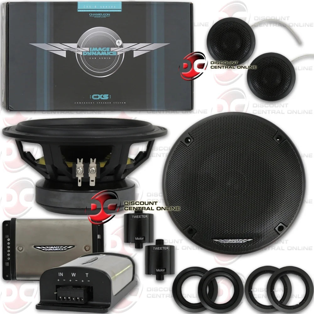 6.5-inch 2-way Car Audio Component Speakers P494147