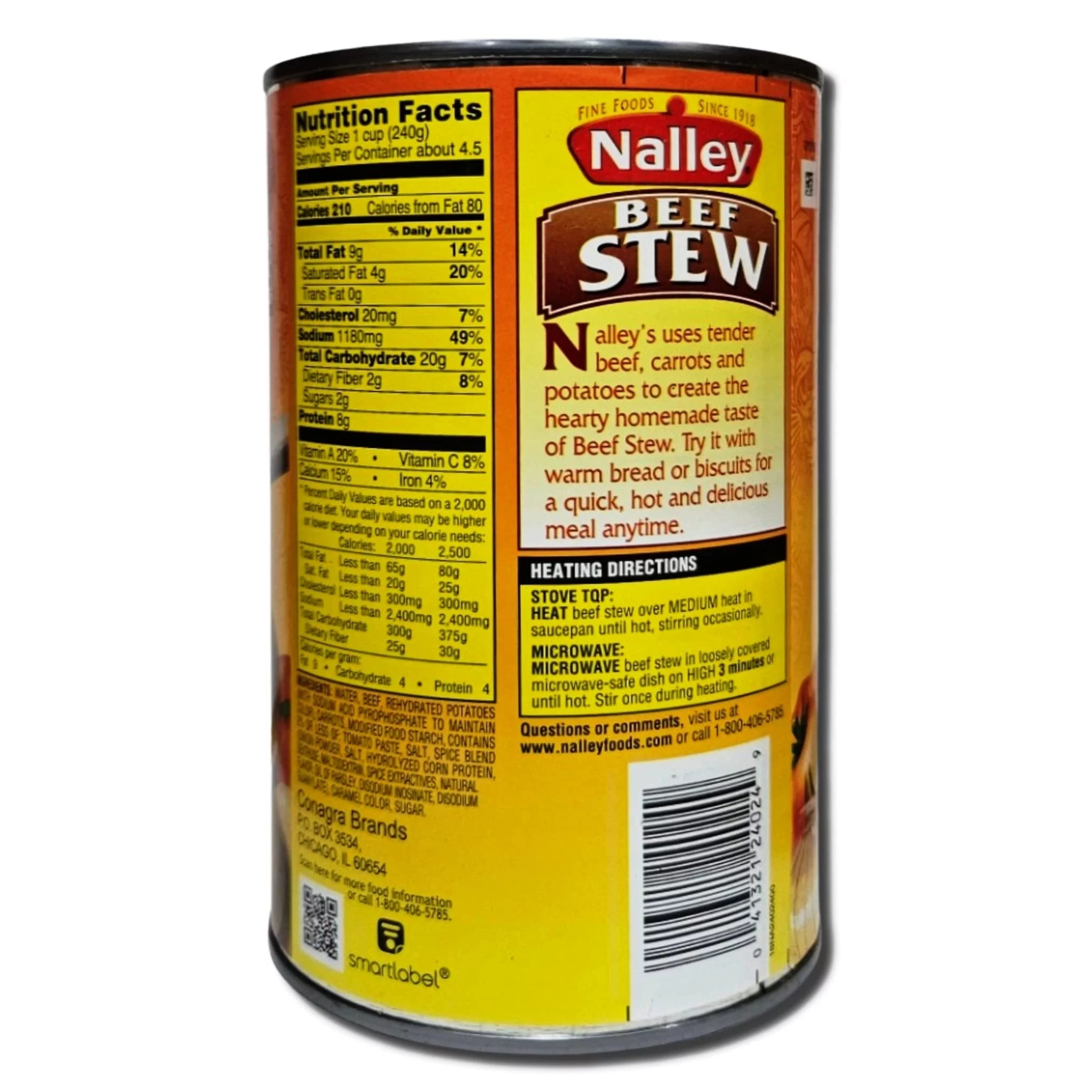 38 Ounce Can Pack of 3 Beef Stew in Gravy V852