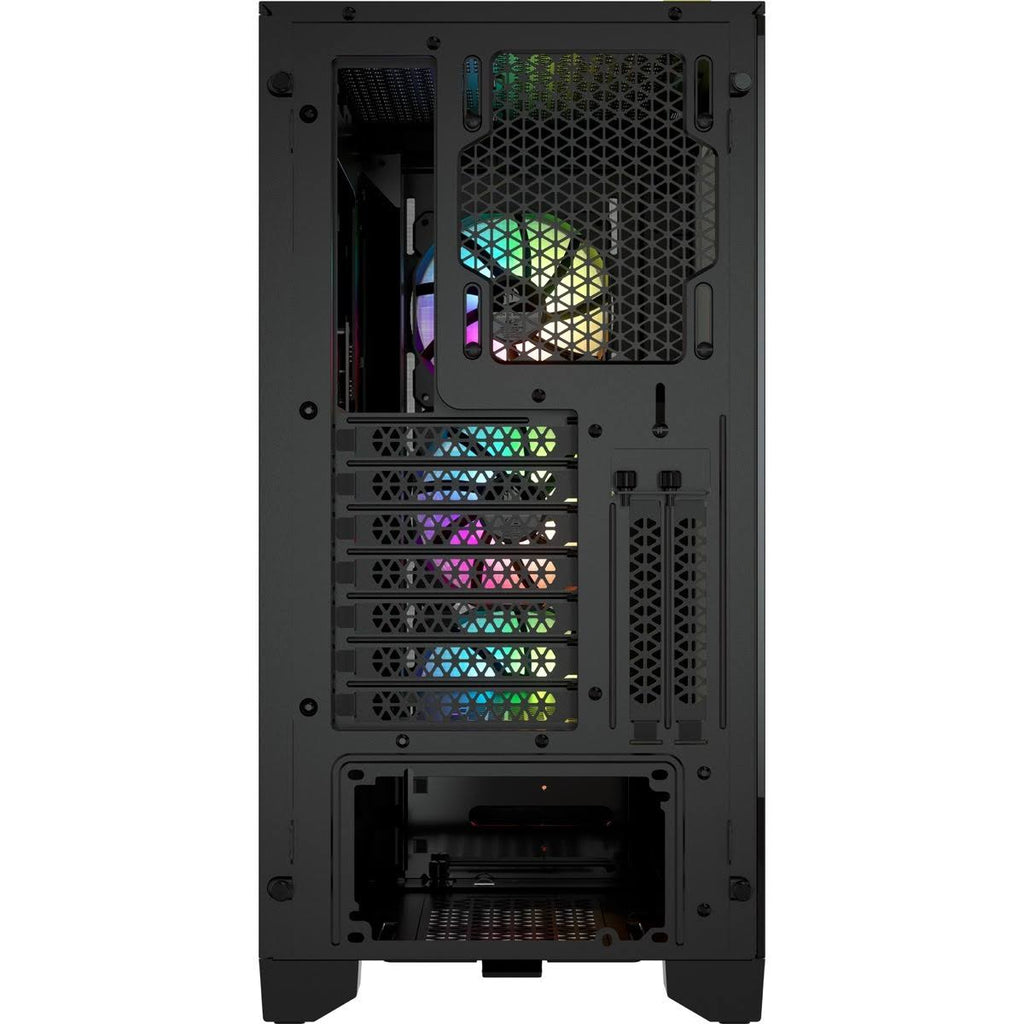 Black Tempered Glass Mid-Tower ATX Case Z59675