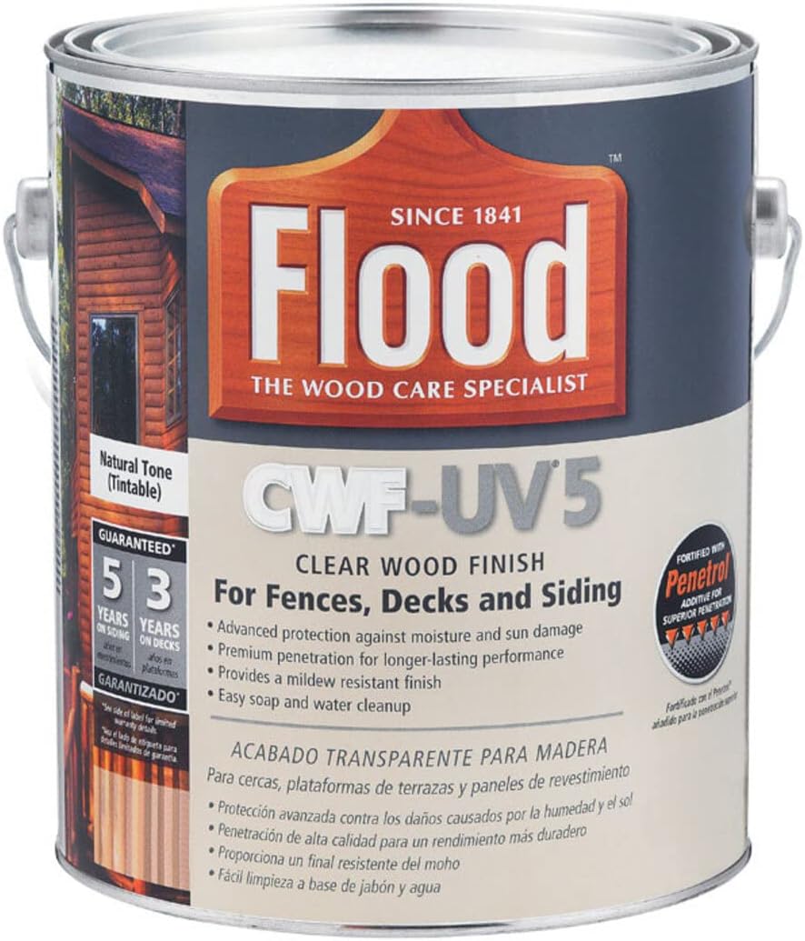 Matte Natural Water-Based Wood Finish 1 gal. I53110