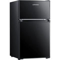 3.2 Cu.ft Double Door Mini Fridge with Freezer V6364