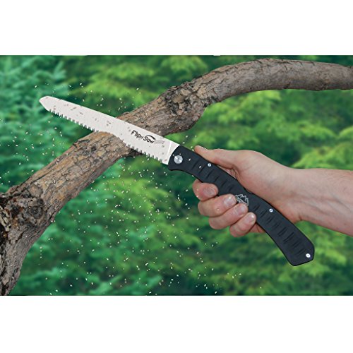 4.5" Folding Saw with 65Mn Spring Steel Blade and Nylon Sheath T260