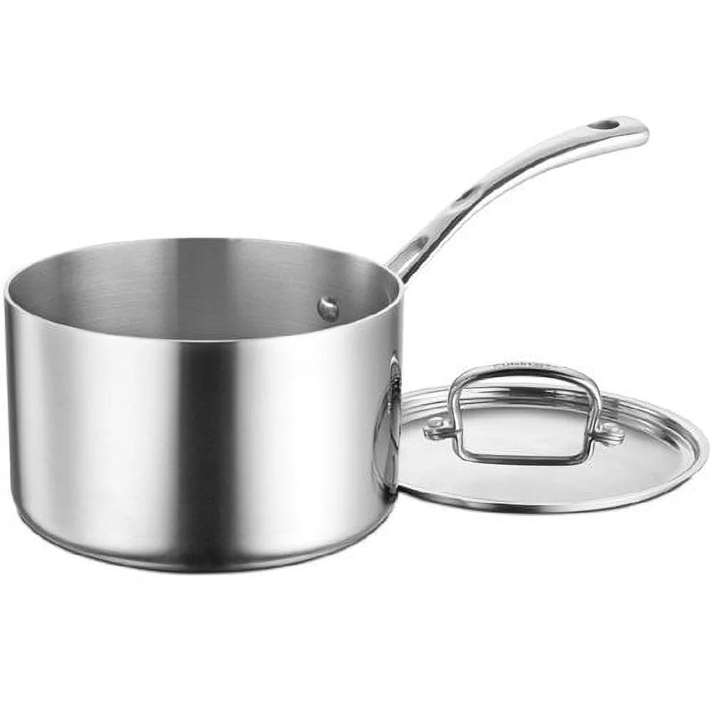 Triple Ply Stainless Steel 1-Quart Saucepan G86324