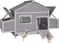 Chicken Coop Wooden Hen House with Large Nesting Box R701