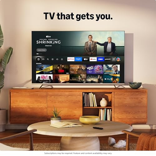 75" QLED Mini-LED 4K UHD Smart Fire TV, Native 144hz, HDR10+, Dolby Vision, Dolby Atmos, Black U628