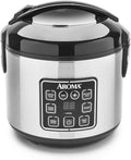 8 Cup Digital Stainless Rice Cooker and Food Steamer F7604