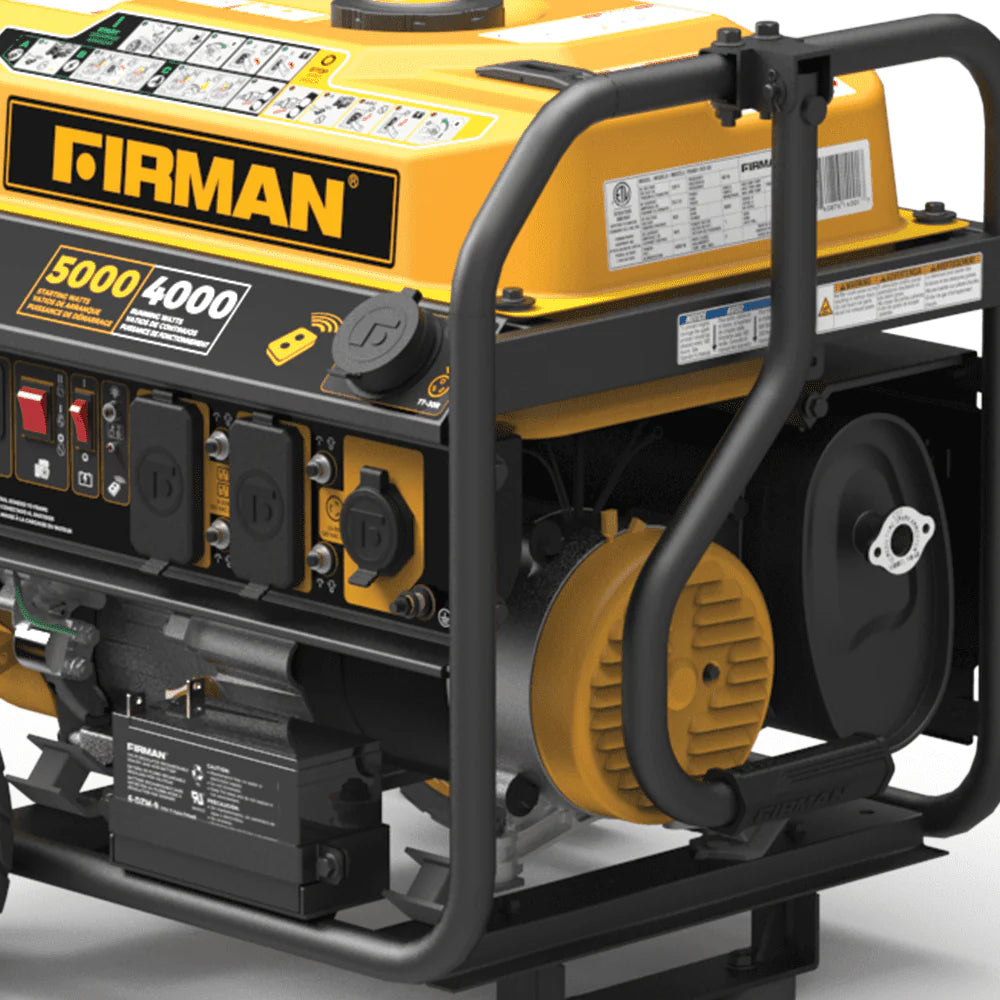 5000/4000 Watt Remote Start Gas Portable Generator F581265