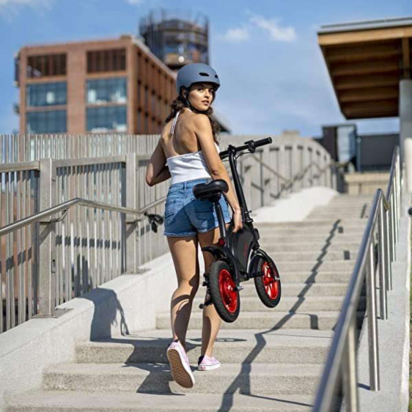 Folding Electric Bike with LCD Display, 40" x 20" x 37" I5567