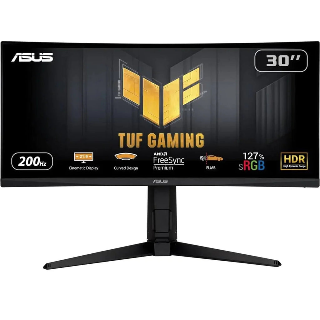 30" Ultrawide Curved HDR Monitor, WFHD, 200Hz, 1ms, FreeSync Premium D746