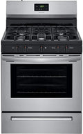 30" Freestanding Gas Range with 5 Sealed Burners in Stainless Steel Y559