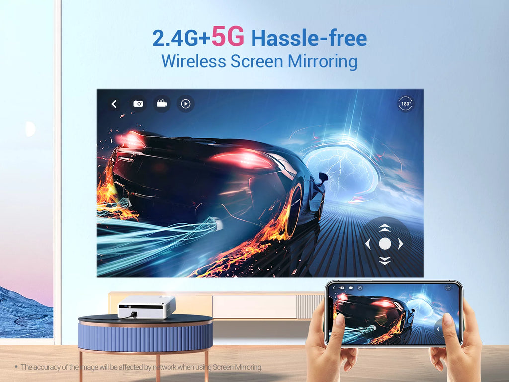Native 1080P Projector with LCD Display K5787