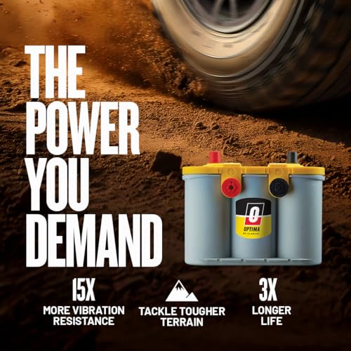 YellowTop Dual Purpose Sealed AGM Car Battery, 620 CCA S190