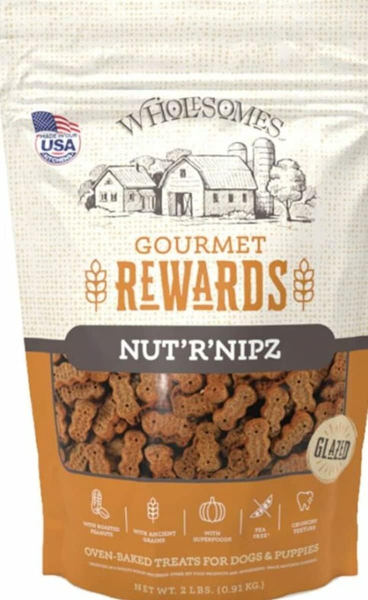 Peanut Butter Dog Biscuits, 2Lb. Bag X2894