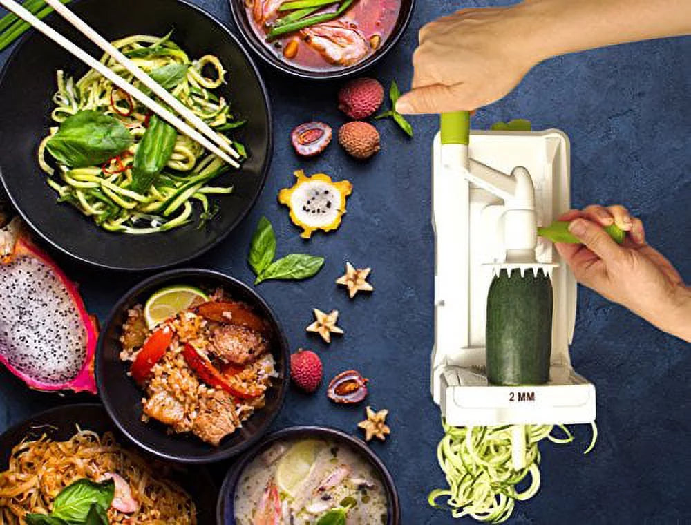 5-Blade Vegetable Spiralizer White C107