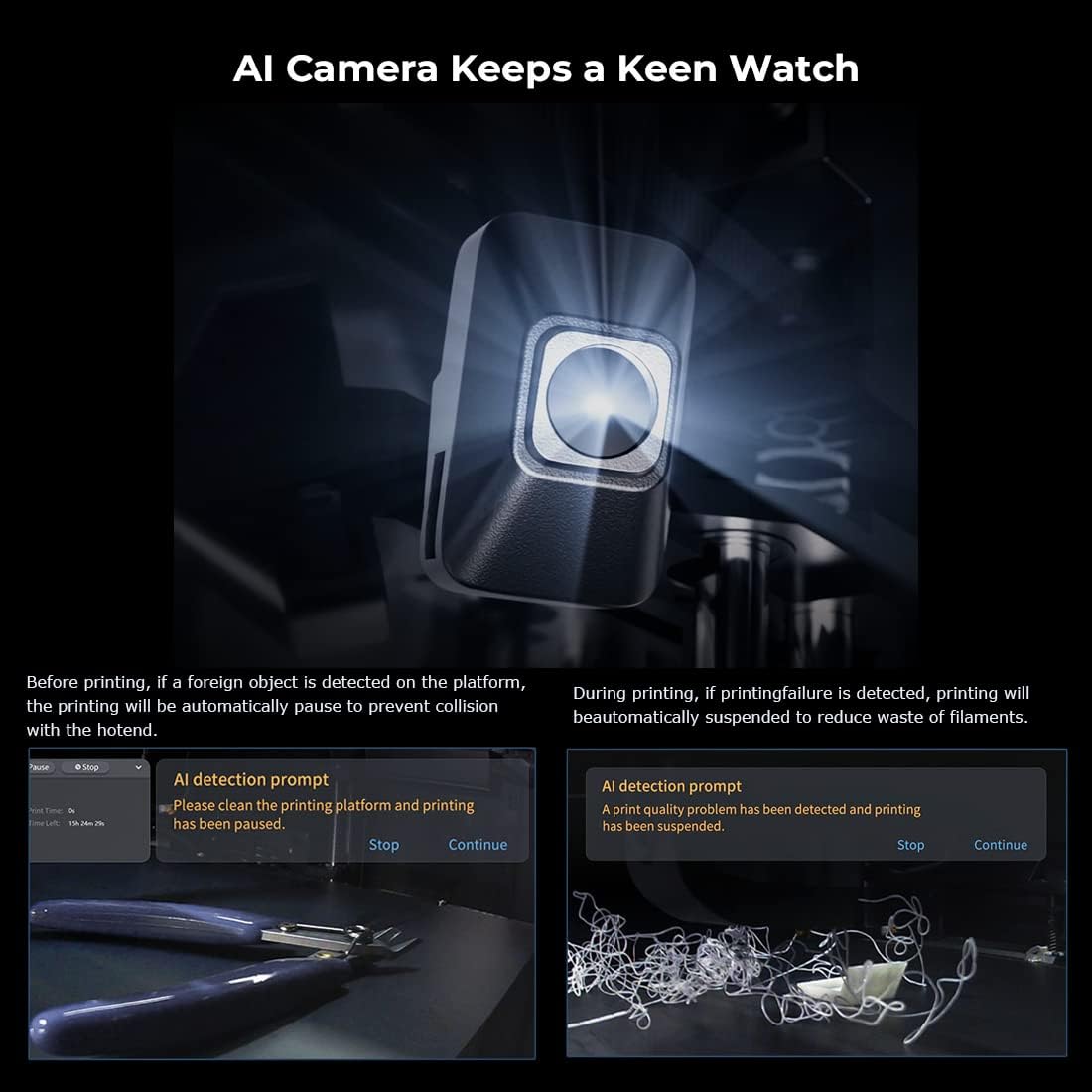 AI Camera for Creality K1 & K1 Max N757