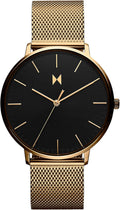 Men’s Slim Analog Watch - Minimalist Water Resistant 3 ATM 42mm Japanese Quartz Wristwatch Z869608