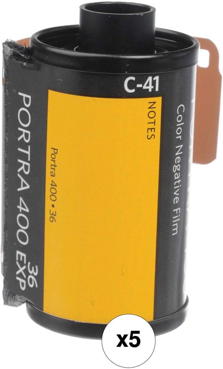 35mm Color Negative Film, 36 Exposures, 5 Roll Pack R82001