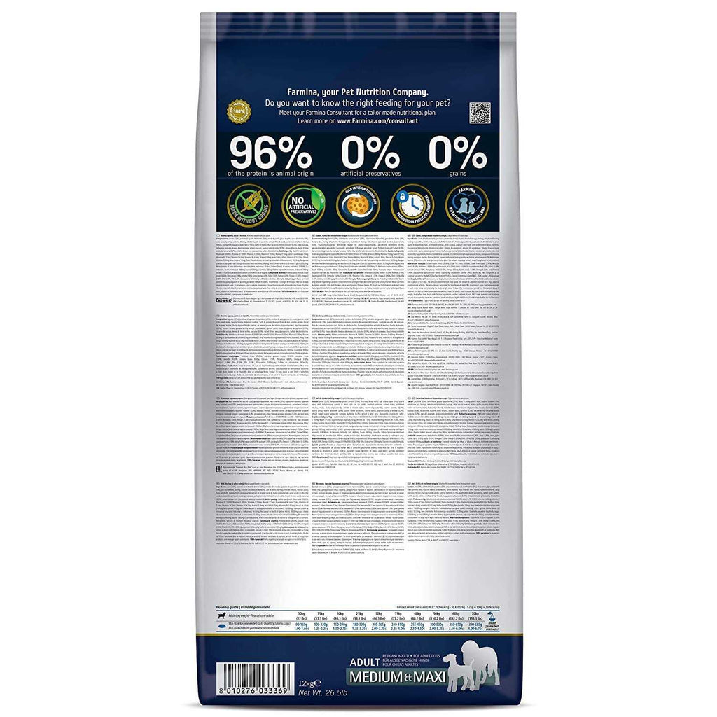 Farmina N&D Pumpkin Lamb & Blueberry Mini Dog Dry Food X150475