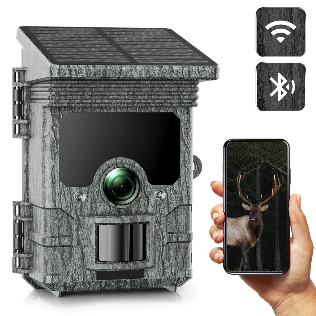 4K 30fps 46MP Night Vision Waterproof IP66 Motion Activated Trail Camera T310345