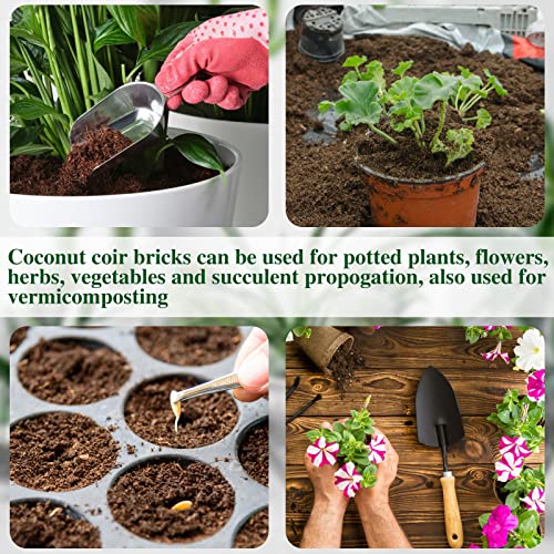 10 Pack 24 Gallons 14Lbs Compressed Coco Coir Potting Soil Z351605