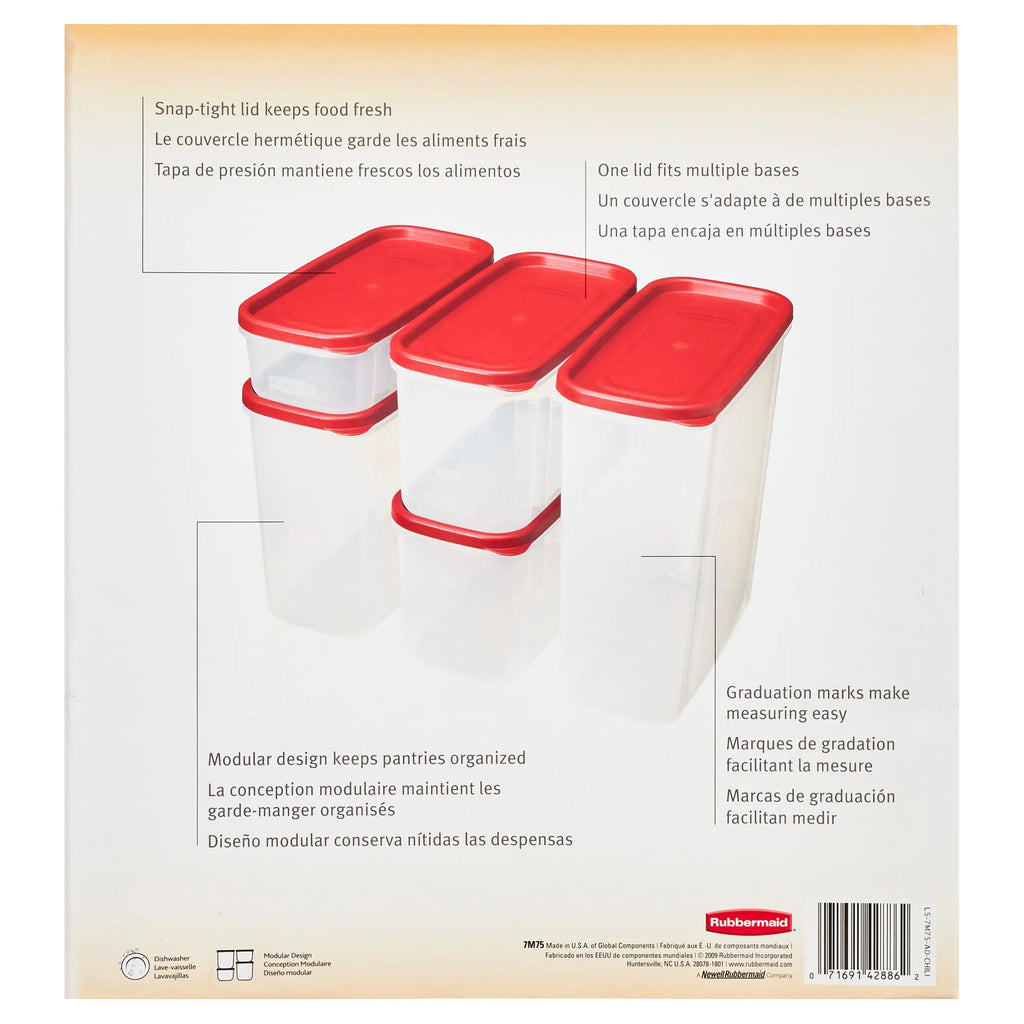 8pcs Modular Pantry Canister Set J438