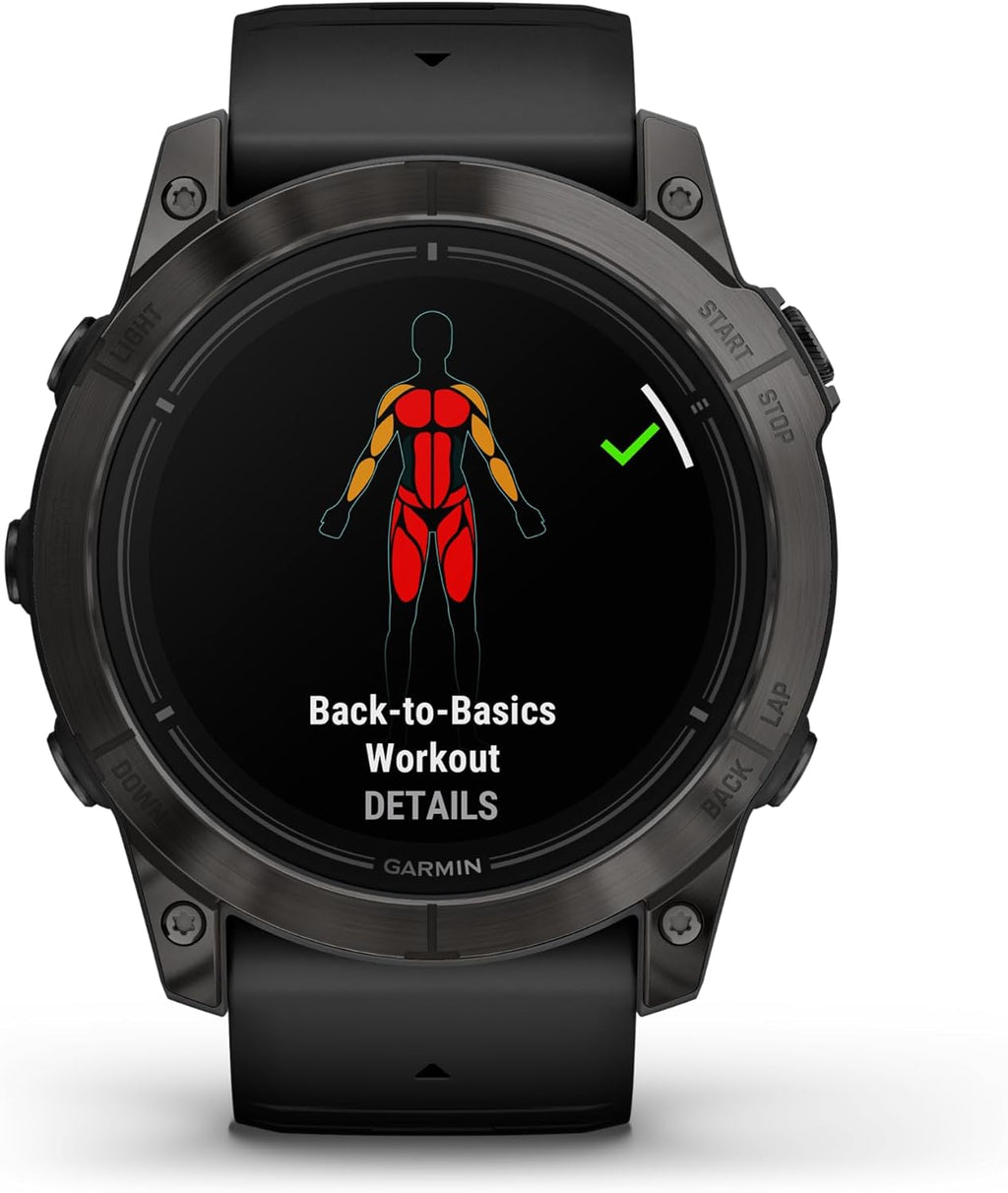 51 mm Titanium Watch with AMOLED Display B51435