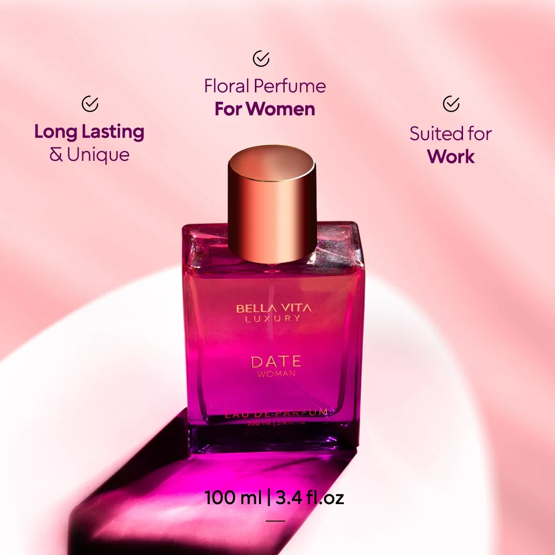 Luxury Date Eau De Parfum Perfume, 100 ml G6961
